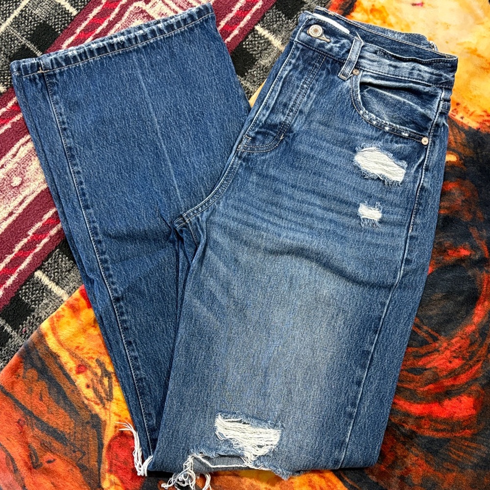 KanCan Distressed Blue Jeans